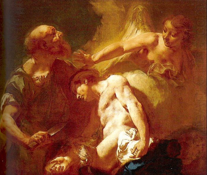 The Sacrifice of Isaac, PIAZZETTA, Giovanni Battista
